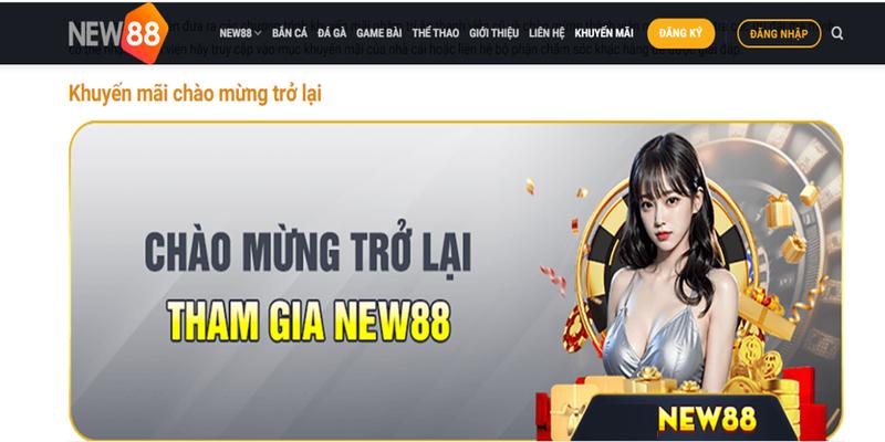 Thưởng 12.888 điểm cho người chơi cũ